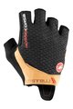 CASTELLI Mănuși de ciclism fără degete - ROSSO CORSA PRO - portocaliu/negru