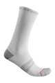 CASTELLI Șosete clasice de ciclism - SUPERLEGGERA T 18 - alb