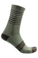 CASTELLI Șosete clasice de ciclism - SUPERLEGGERA W12 - verde