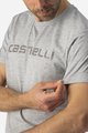 CASTELLI Tricou de ciclism cu mânecă scurtă - SPRINTER - gri