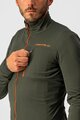 CASTELLI Jachetă termoizolantă de ciclism - GO - verde