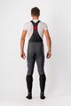 CASTELLI Pantaloni de ciclism lungi cu bretele - VELOCISSIMO 5 - gri