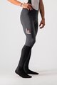 CASTELLI Pantaloni de ciclism lungi cu bretele - VELOCISSIMO 5 - negru