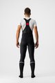 CASTELLI Pantaloni de ciclism lungi cu bretele - POLARE 3 - negru