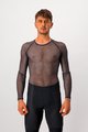 CASTELLI Tricou de ciclism cu mânecă lungă - MIRACOLO WOOL - gri