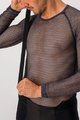 CASTELLI Tricou de ciclism cu mânecă lungă - MIRACOLO WOOL - gri