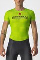CASTELLI Tricou de ciclism cu mânecă scurtă - PRO MESH BL - verde deschis