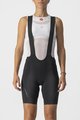 CASTELLI Pantaloni scurți de ciclism cu bretele - VELOCISSIMA 3 - negru