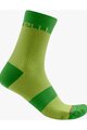 CASTELLI Șosete clasice de ciclism - VELOCISSIMA 12 - verde deschis/verde