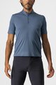 CASTELLI Tricou de ciclism cu mânecă scurtă - TECH 2 POLO - albastru