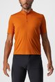 CASTELLI Tricou de ciclism cu mânecă scurtă - TECH 2 POLO - portocaliu