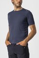CASTELLI Tricou de ciclism cu mânecă scurtă - TECH 2 TEE - albastru