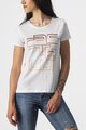 CASTELLI Tricou de ciclism cu mânecă scurtă - BELLAGIO TEE - alb