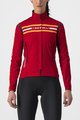 CASTELLI Jachetă termoizolantă de ciclism - UNLIMITED PERFETTO ROS 2 W - roșu