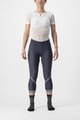 CASTELLI 3/4 șosete de ciclism fără bretele - VELOCISSIMA THERMAL - albastru