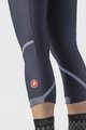 CASTELLI 3/4 șosete de ciclism fără bretele - VELOCISSIMA THERMAL - albastru
