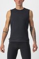 CASTELLI Tricou de ciclism fără mâneci - BANDITO WOOL - negru