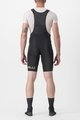 CASTELLI Pantaloni scurți de ciclism cu bretele - PREMIO BLACK LTD EDITION - negru/auriu