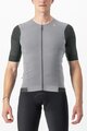 CASTELLI Tricou de ciclism cu mânecă scurtă - PREMIO BLACK - gri
