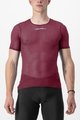 CASTELLI Tricou de ciclism cu mânecă scurtă - PRO MESH 2.0 - bordo