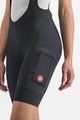 CASTELLI Pantaloni scurți de ciclism cu bretele - UNLIMITED CARGO W - negru