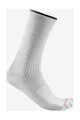 CASTELLI Șosete clasice de ciclism - PREMIO - alb