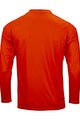 KENNY Tricou de ciclism cu mânecă lungă de vară - FACTORY - portocaliu/albastru