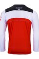 KENNY Tricou de ciclism cu mânecă lungă de vară - ELITE KID 24 - roșu