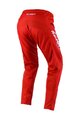 KENNY Pantaloni de ciclism lungi fără bretele - ELITE KID 24 - roșu