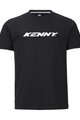 KENNY Tricou de ciclism cu mânecă scurtă - CASUAL - negru