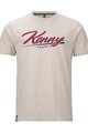 KENNY Tricou de ciclism cu mânecă scurtă - CASUAL - fildeş