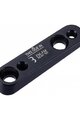 BBB adaptor mulinetă - POWERMOUNT 140/160 mm - negru