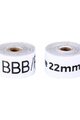 BBB bandă - RIMTAPE 2M X 18MM - alb