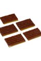 BBB set șnururi tubeless - BTL-209 PUNCTUREPLUGS - maro