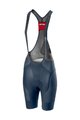 CASTELLI Pantaloni scurți de ciclism cu bretele - FREE AERO 4 W - albastru