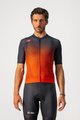 CASTELLI Tricou de ciclism cu mânecă scurtă - INSIDER - portocaliu/roșu