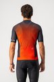 CASTELLI Tricou de ciclism cu mânecă scurtă - INSIDER - portocaliu/roșu