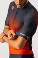 CASTELLI Tricou de ciclism cu mânecă scurtă - INSIDER - portocaliu/roșu