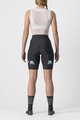 CASTELLI Pantaloni scurți de ciclism fără bretele - PRIMA - negru/albastru deschis