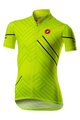 CASTELLI Tricou de ciclism cu mânecă scurtă - CAMPIONCINO - galben