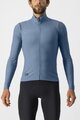 CASTELLI Tricou de cilism pentru iarnă cu mânecă lungă - TUTTO NANO ROS - albastru