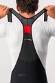 CASTELLI Pantaloni scurți de ciclism cu bretele - NANO FLEX PRO RACE - negru