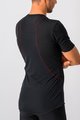CASTELLI Tricou de ciclism cu mânecă scurtă - PROSECCO TECH - negru