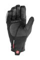 CASTELLI Mănuși cu degete lungi de ciclism - ESPRESSO GT - negru