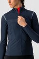 CASTELLI Tricou de cilism pentru iarnă cu mânecă lungă - TUTTO NANO ROS W - albastru