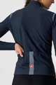 CASTELLI Tricou de cilism pentru iarnă cu mânecă lungă - TUTTO NANO ROS W - albastru