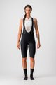 CASTELLI Pantaloni scurți de ciclism cu bretele - OMLOOP NANO W - negru