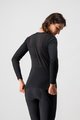 CASTELLI Tricou de ciclism cu mânecă lungă - PROSECCO TECH - negru