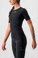 CASTELLI Tricou de ciclism cu mânecă scurtă - PROSECCO TECH W - negru