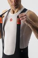 CASTELLI Pantaloni scurți de ciclism cu bretele - PREMIO BLACK - negru/alb